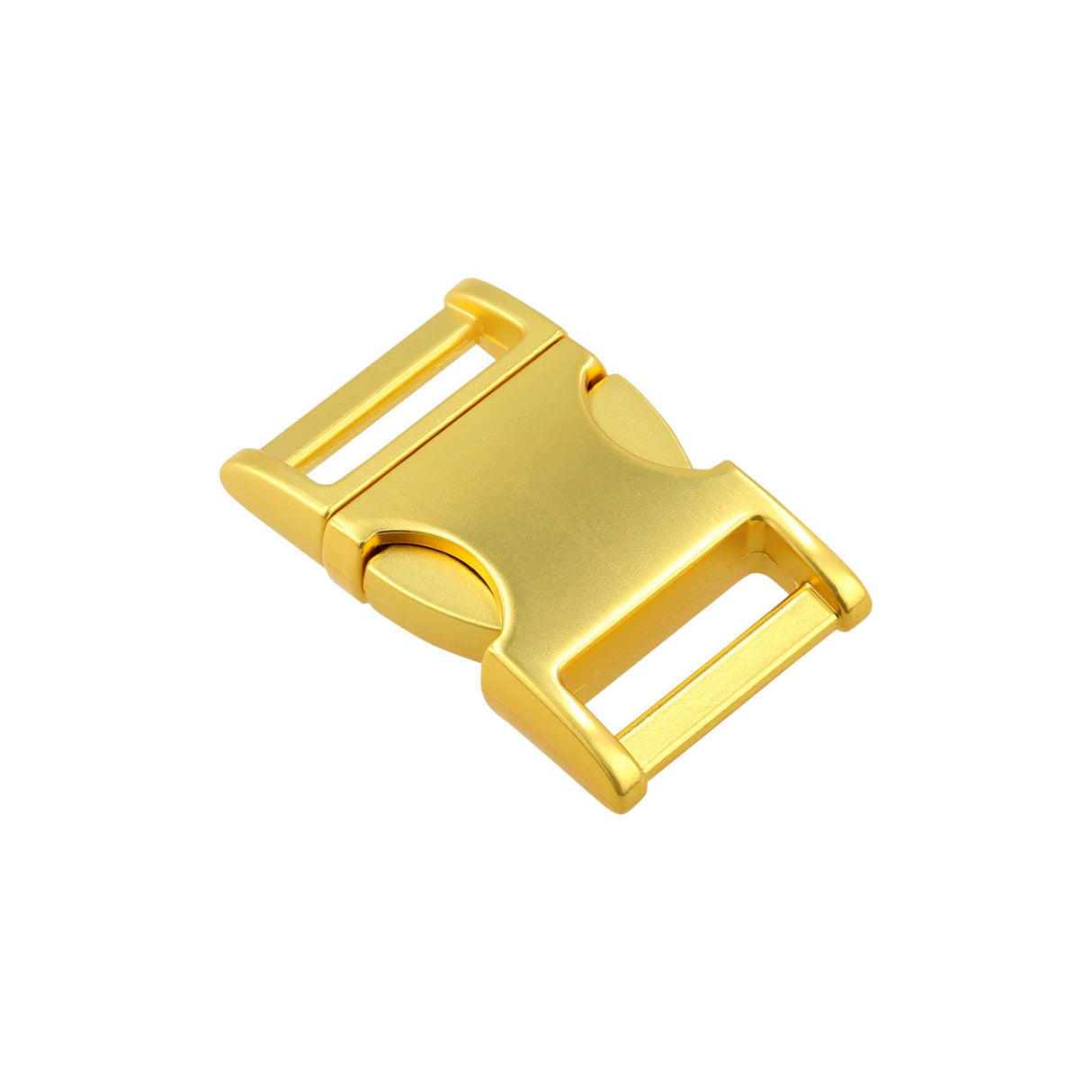 Ohio Travel Bag 1" Matte Brass, Side Squeeze Buckle, Zinc Alloy, #C-250-1-BRS C-250-1-BRS