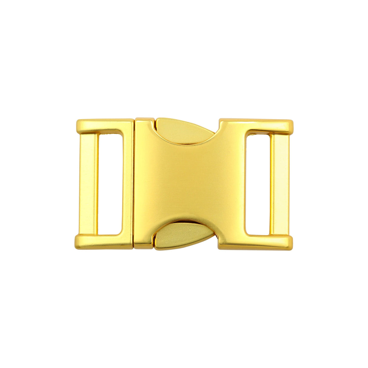 Ohio Travel Bag 1" Matte Brass, Side Squeeze Buckle, Zinc Alloy, #C-250-1-BRS C-250-1-BRS