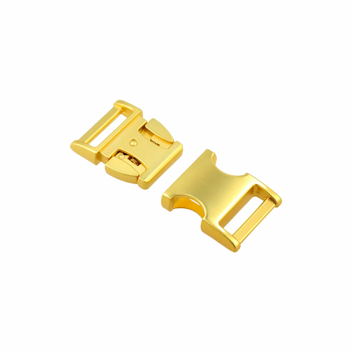 Ohio Travel Bag 1" Matte Brass, Side Squeeze Buckle, Zinc Alloy, #C-250-1-BRS C-250-1-BRS