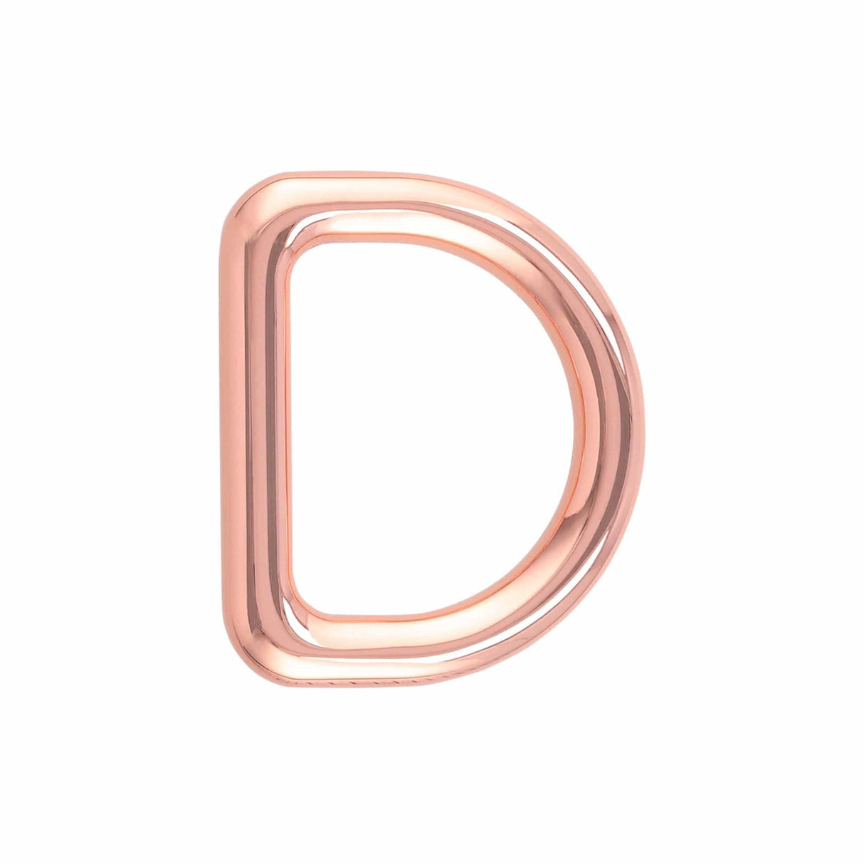 Ohio Travel Bag 1" Shiny Copper, Cast D-Ring, Zinc Alloy, #D-402-CPR D-402-CPR