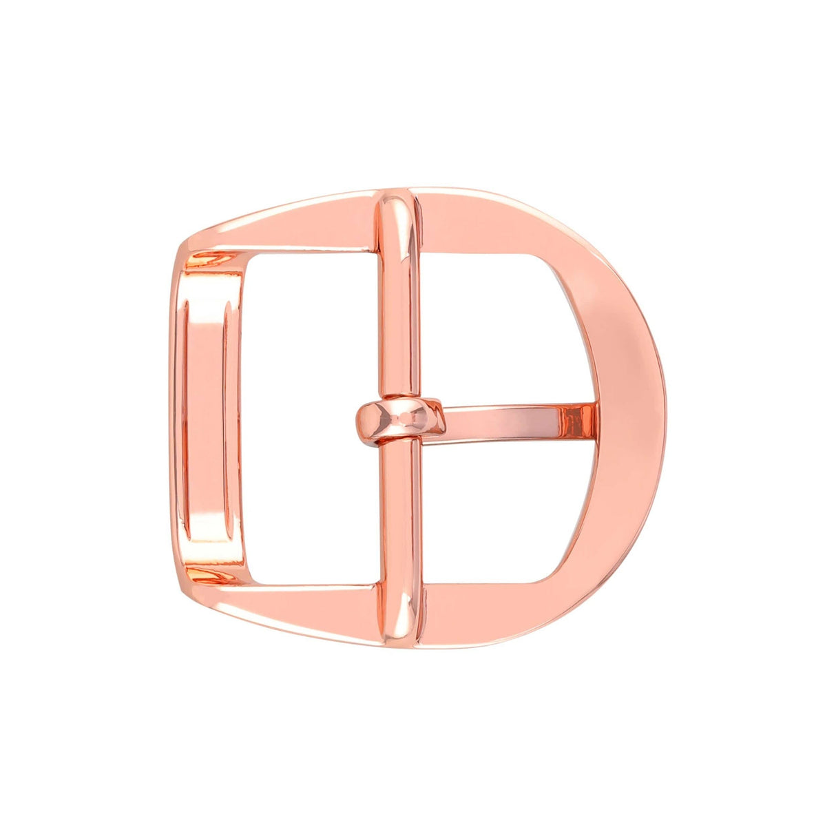 Ohio Travel Bag 1" Shiny Copper, Center Bar Buckle, Zinc Alloy, #C-1549-CPR C-1549-CPR