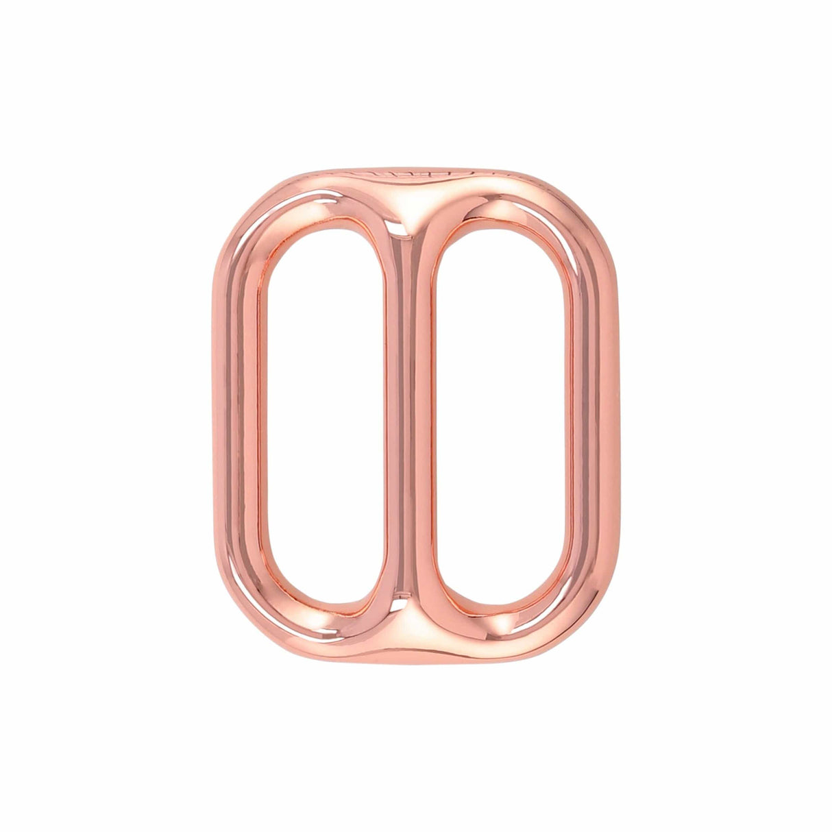 Ohio Travel Bag 1" Shiny Copper, Double Loop, Zinc Alloy, #C-1901-CPR C-1901-CPR