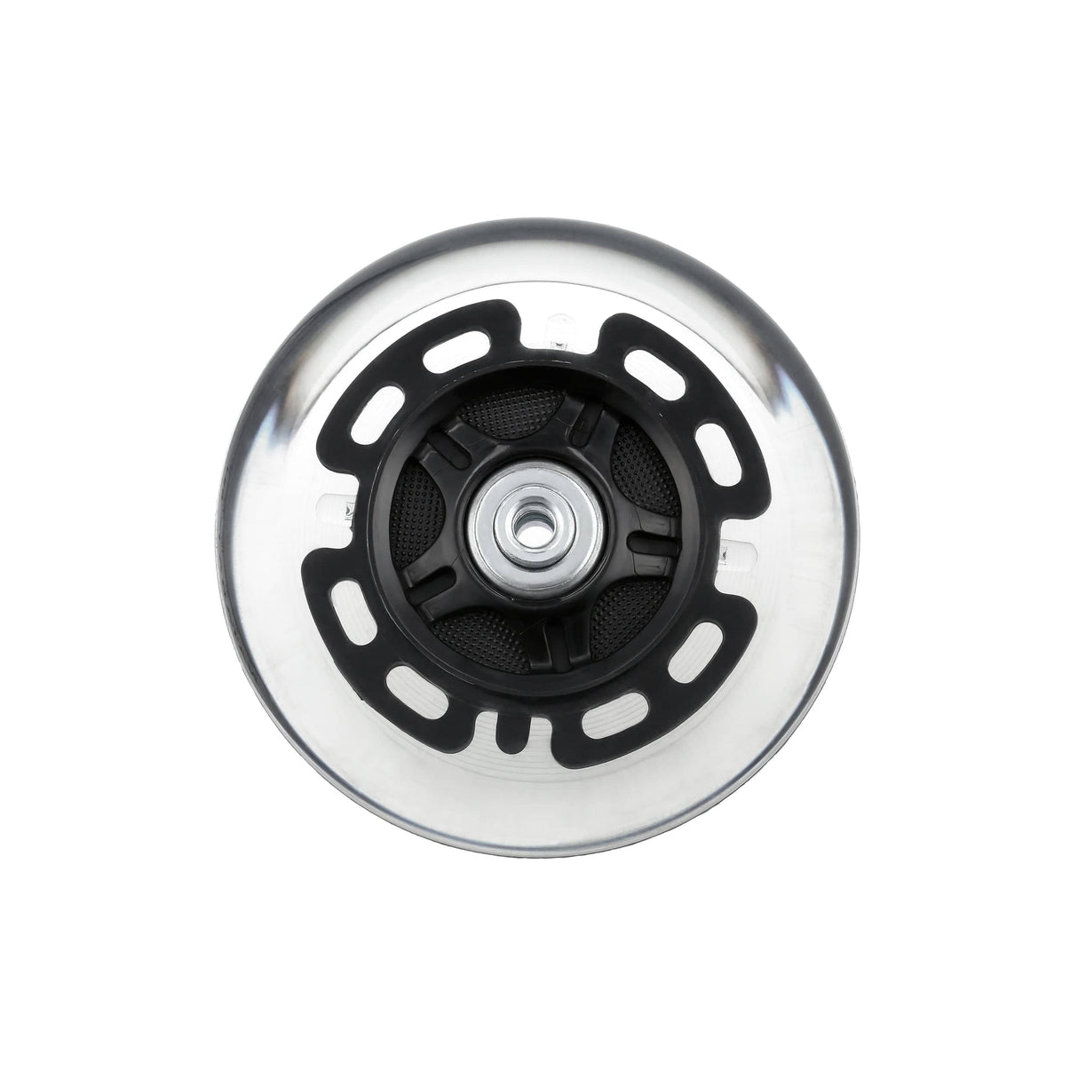 Ohio Travel Bag 100mm Black, In-line skate wheel with LED Lights, PolyUrethane, #L-3893-BLK L-3893-BLK