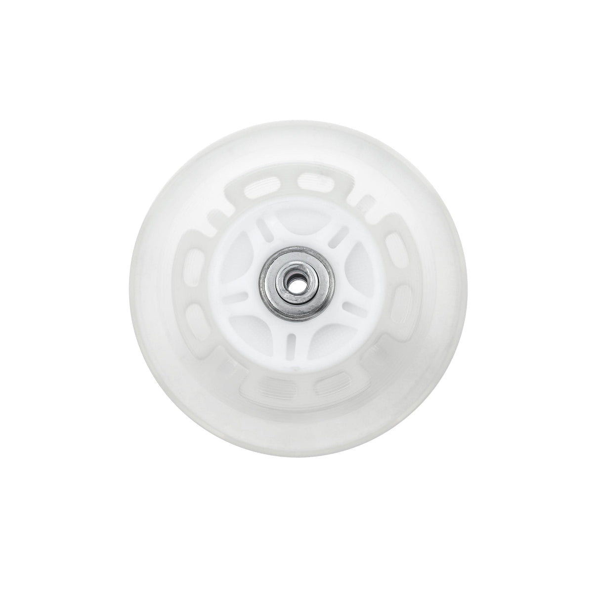 Ohio Travel Bag 100mm White, In-line skate wheel with LED Lights, PolyUrethane, #L-3893-WHT L-3893-WHT