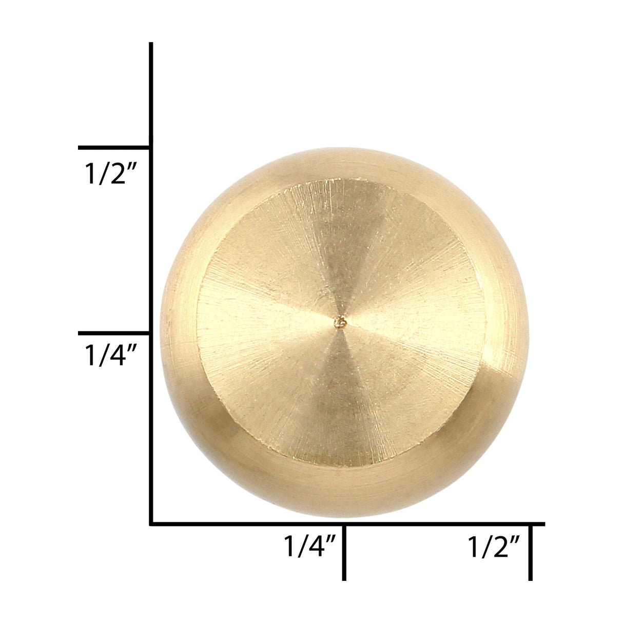 Ohio Travel Bag 13mm Brass, Rivet with Screw, Zinc Alloy, #P-4003-13-BRS P-4003-13-BRS