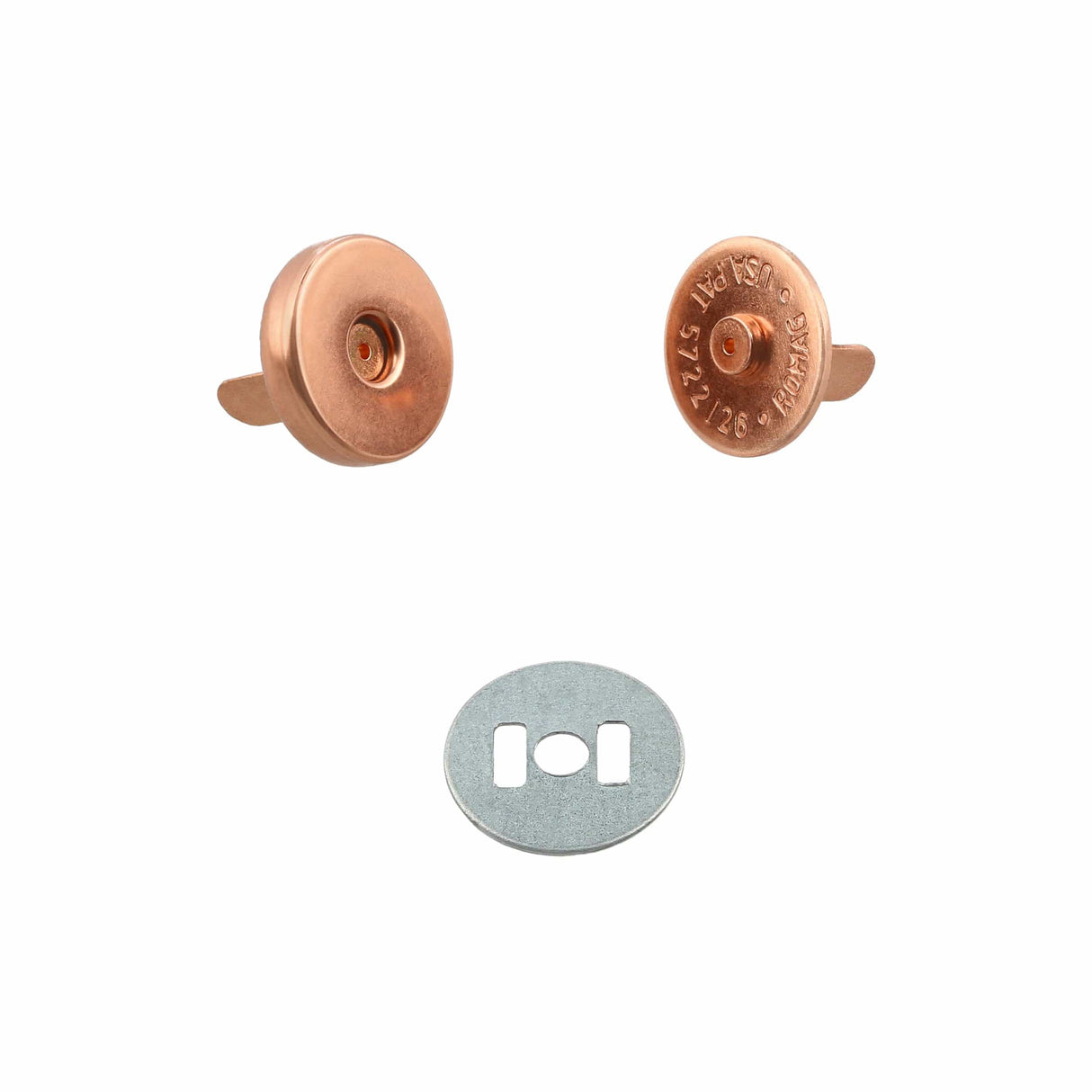 Ohio Travel Bag 14mm Copper, Magnetic Snap, Steel, #P-2363-CPR P-2363-CPR