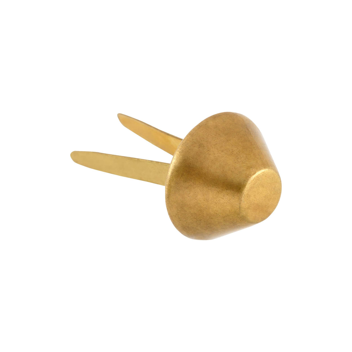 Ohio Travel Bag 15 mm Brass, Cone Handbag Bottom with Prongs, Zinc Alloy, #P-4000-15-BRS P-4000-15-BRS