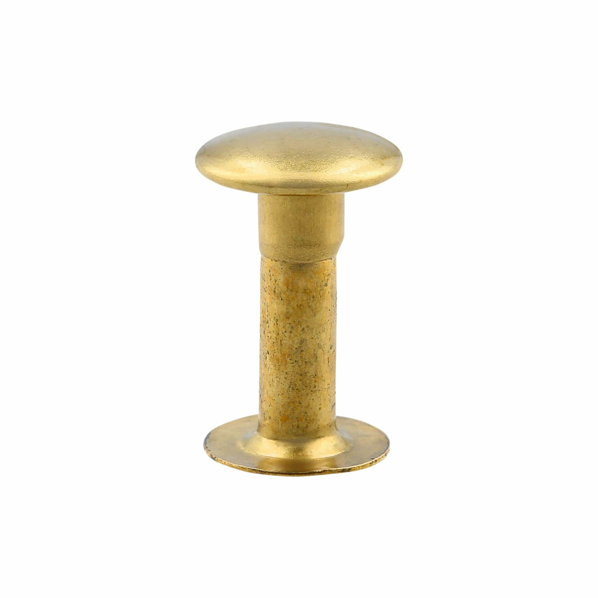 Ohio Travel Bag 15mm Brass, Single Cap Jiffy Rivets, Solid Brass-100ct, #515S-SB 515S-SB