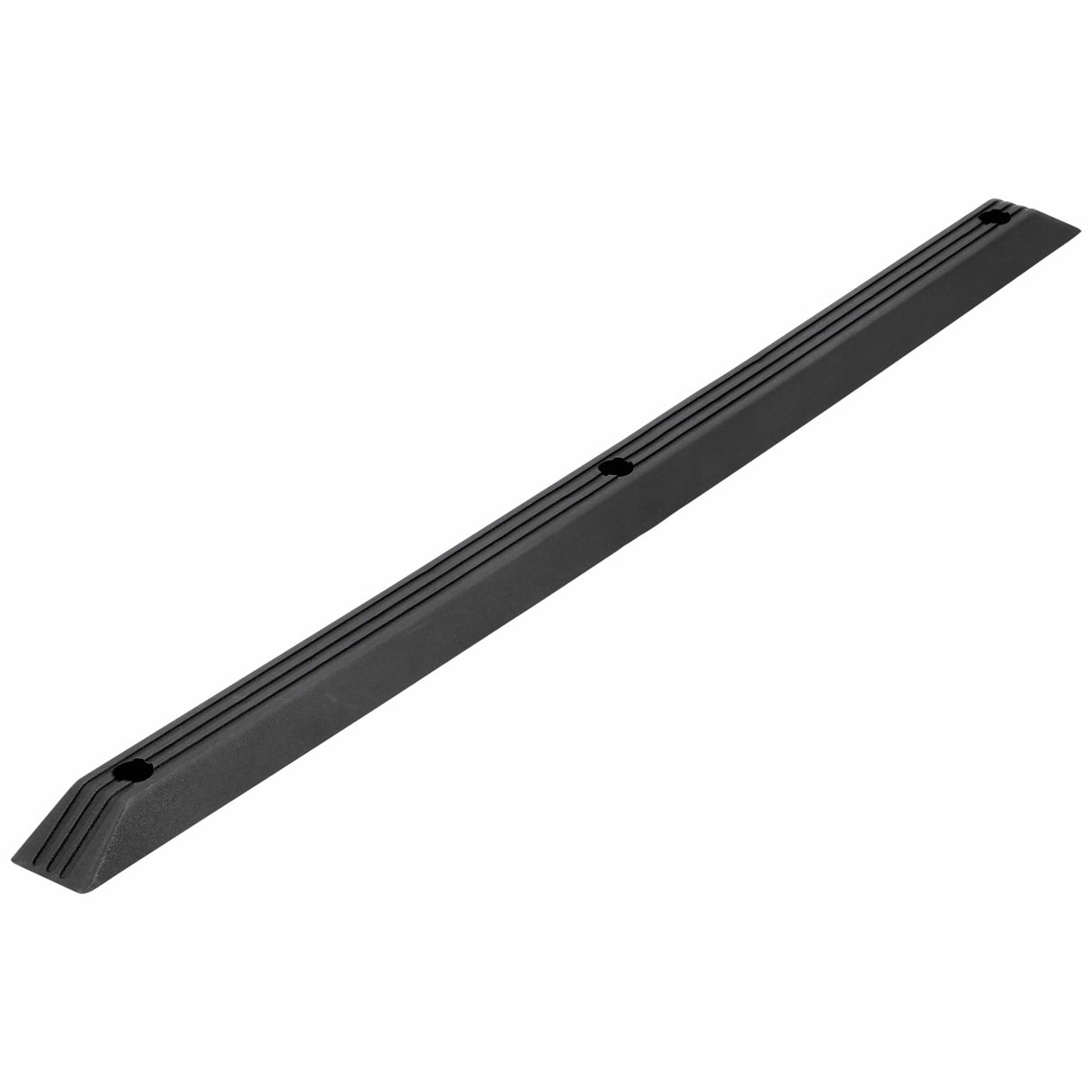 Ohio Travel Bag 19 1/2" Black, Bar Bottom Stud, Plastic, #L-2068 L-2068