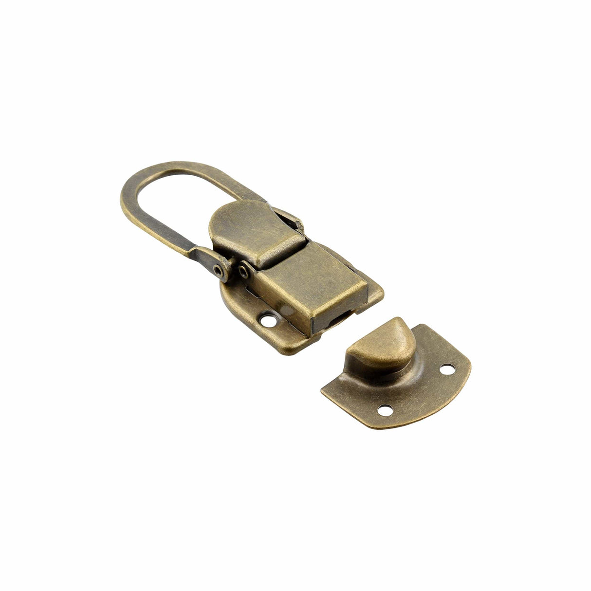 Ohio Travel Bag 2 7/16" Antique Brass, Latch Lock Drawbolt, Steel, #L-2026-ANTB L-2026-ANTB