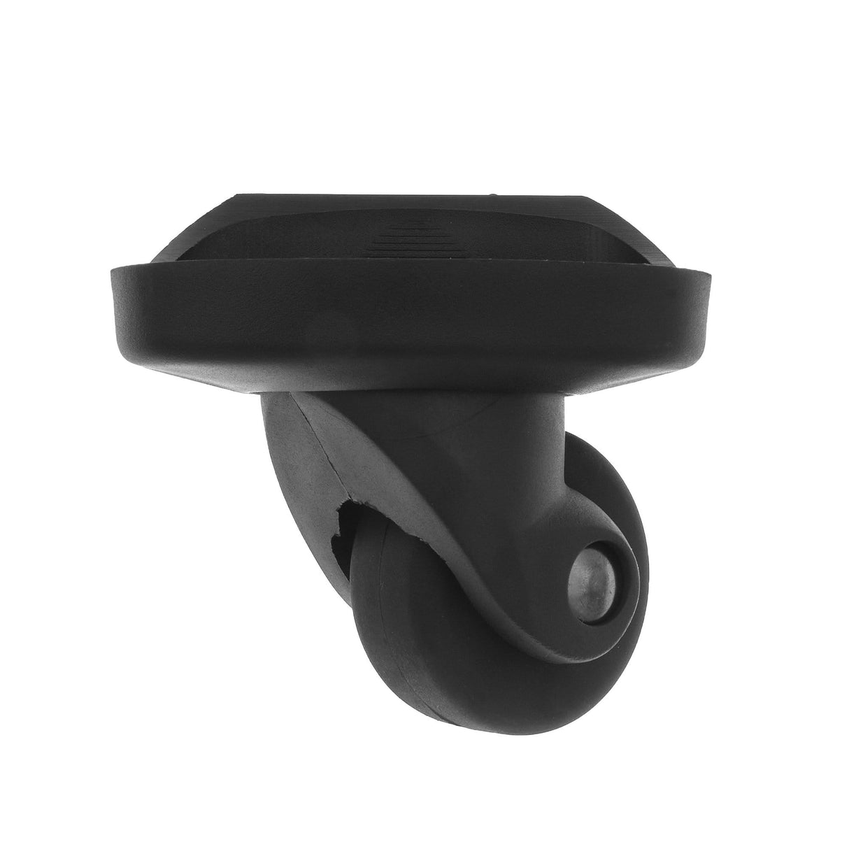 Ohio Travel Bag 2 7/8" Black, Spinner Wheels Black Pair, Plastic, #L-3593 L-3593