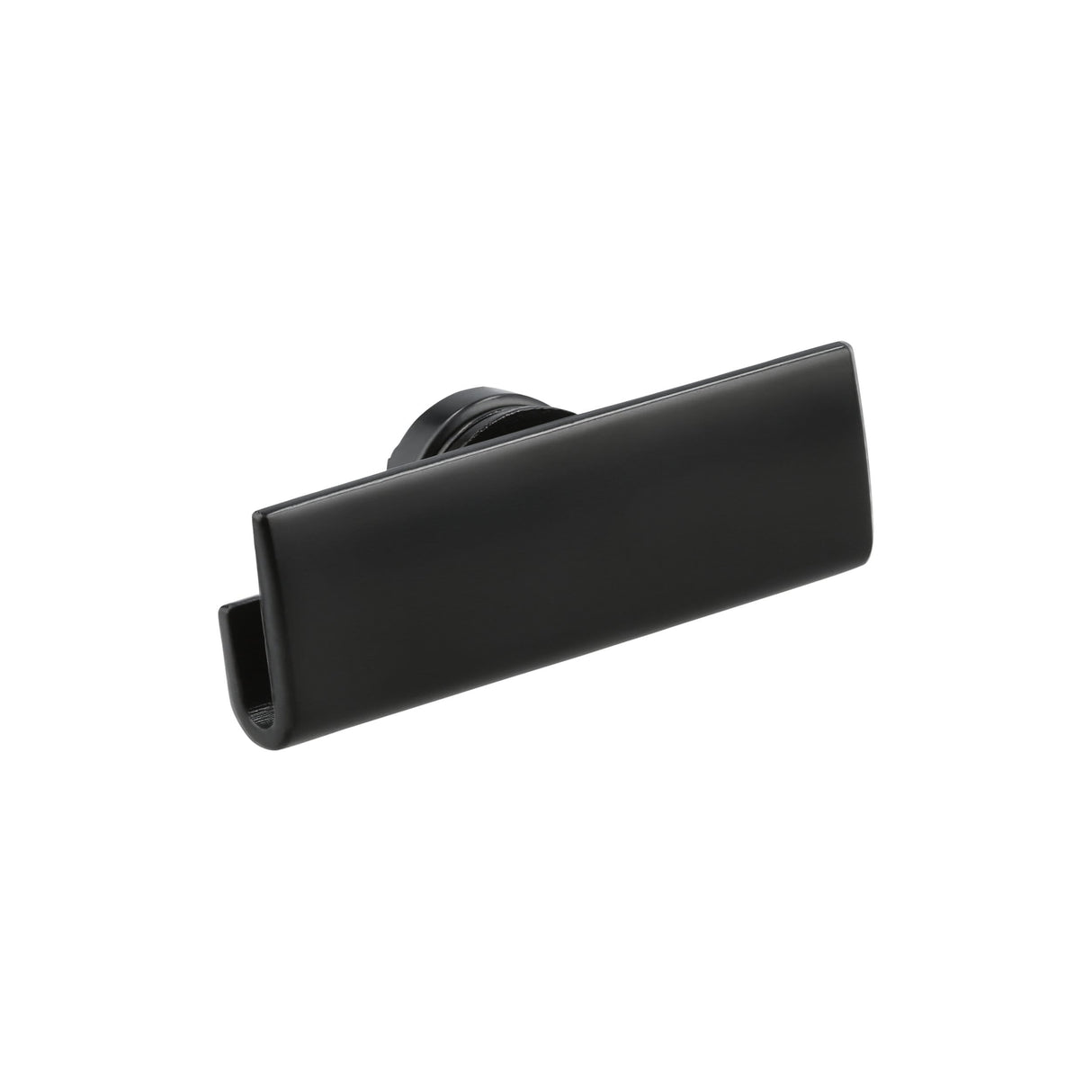 Ohio Travel Bag 2" Black, Flap Catch with Magnetic Snap, Zinc Alloy, #P-3042-BLK P-3042-BLK