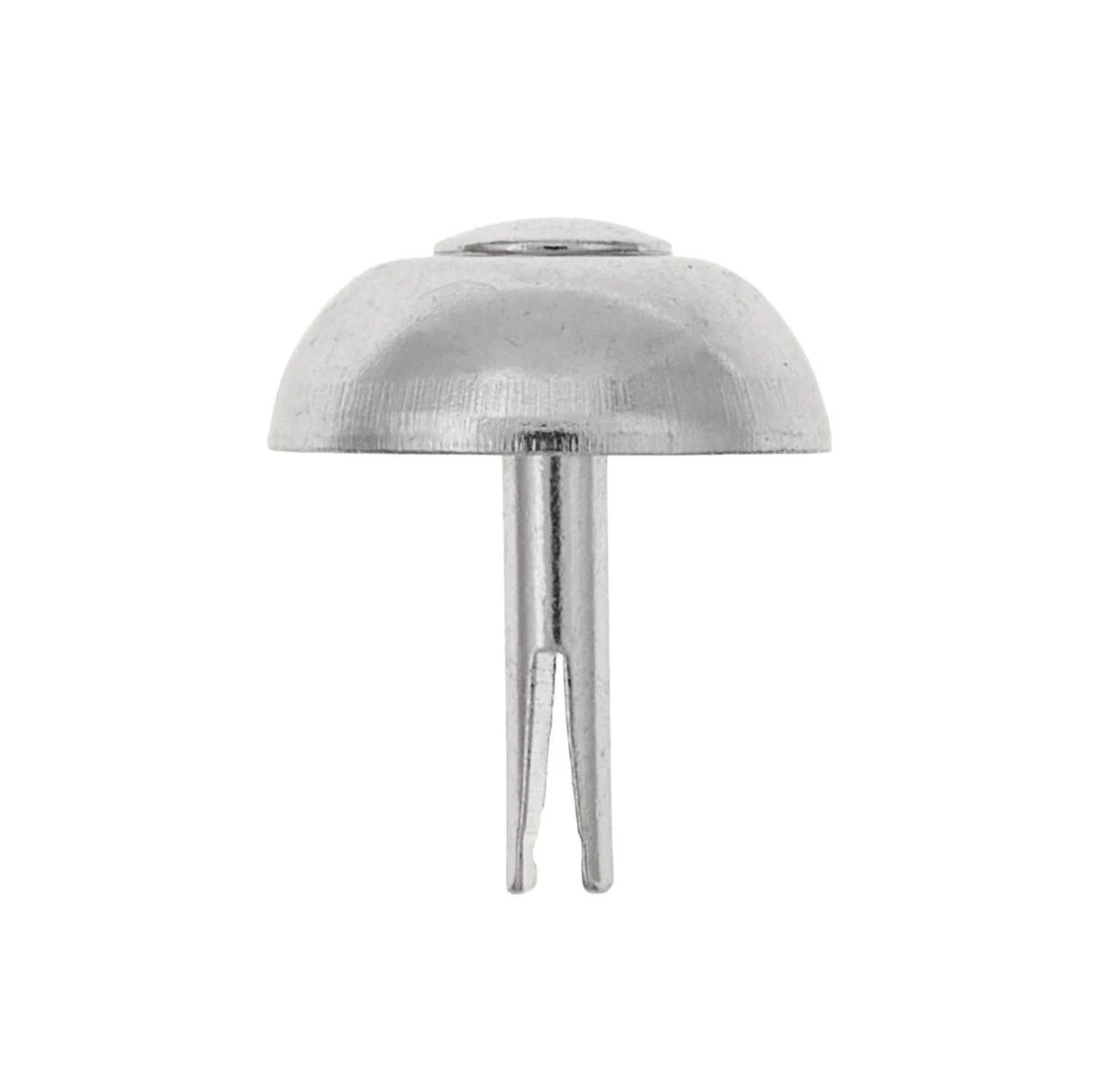 20mm Nickel, Round Handbag Bottom Stud, Steel-PK10