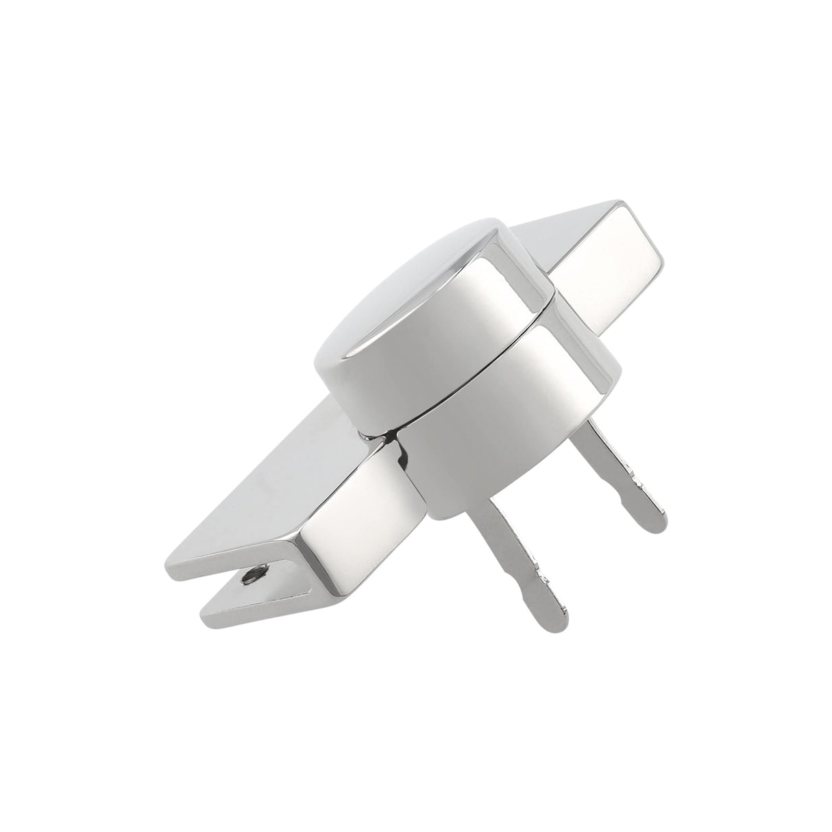 Ohio Travel Bag 22mm Nickel, Turn Lock, Zinc Alloy, #L-364-NP L-364-NP