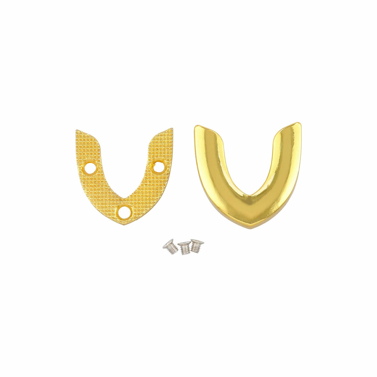 Ohio Travel Bag 26mm Shiny Gold, Strap Tip, Zinc Alloy, #P-3001-GOLD P-3001-GOLD