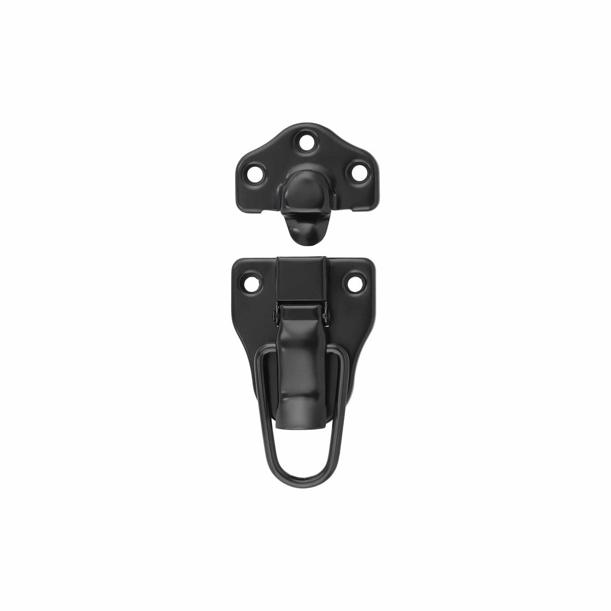 Ohio Travel Bag 3 1/4" Black, Drawbolt, Steel, #D-50X-R-BLK D-50X-R-BLK