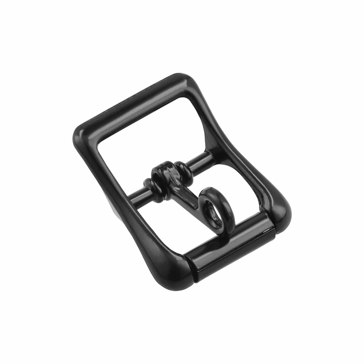 Ohio Travel Bag 3/4" Black, Locking Tongue Roller buckle, Zinc Alloy, #C-2132-BLK C-2132-BLK