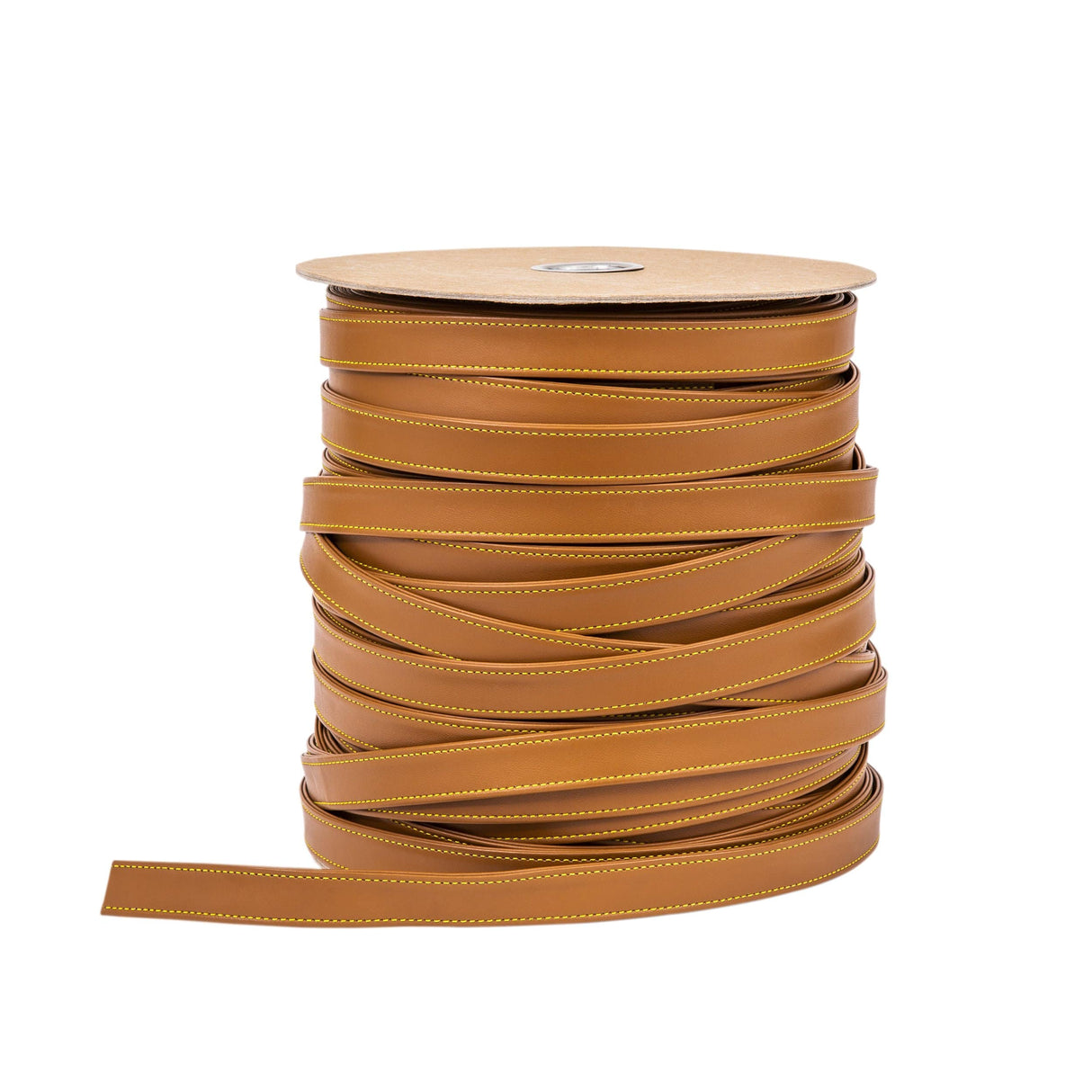 Ohio Travel Bag 3/4" Louis Vuitton Tan, Flat Leather Strapping, Leather, #CALF-3-4-LVTAN CALF-3-4-LVTAN