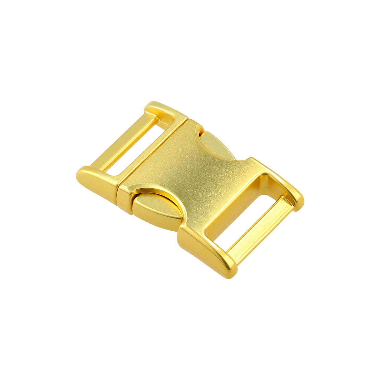 Ohio Travel Bag 3/4" Matte Brass, Side Squeeze Buckle, Zinc Alloy, #C-250-3-4-BRS C-250-3-4-BRS