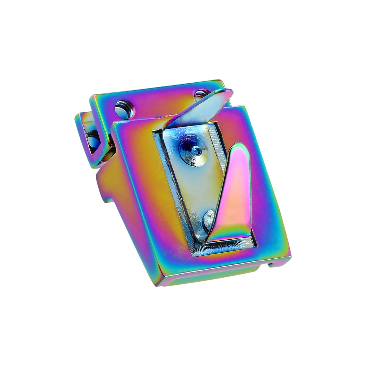 Ohio Travel Bag 3/4" Rainbow, Tuck Catch, Zinc Alloy, #L-1101-IR L-1101-IR