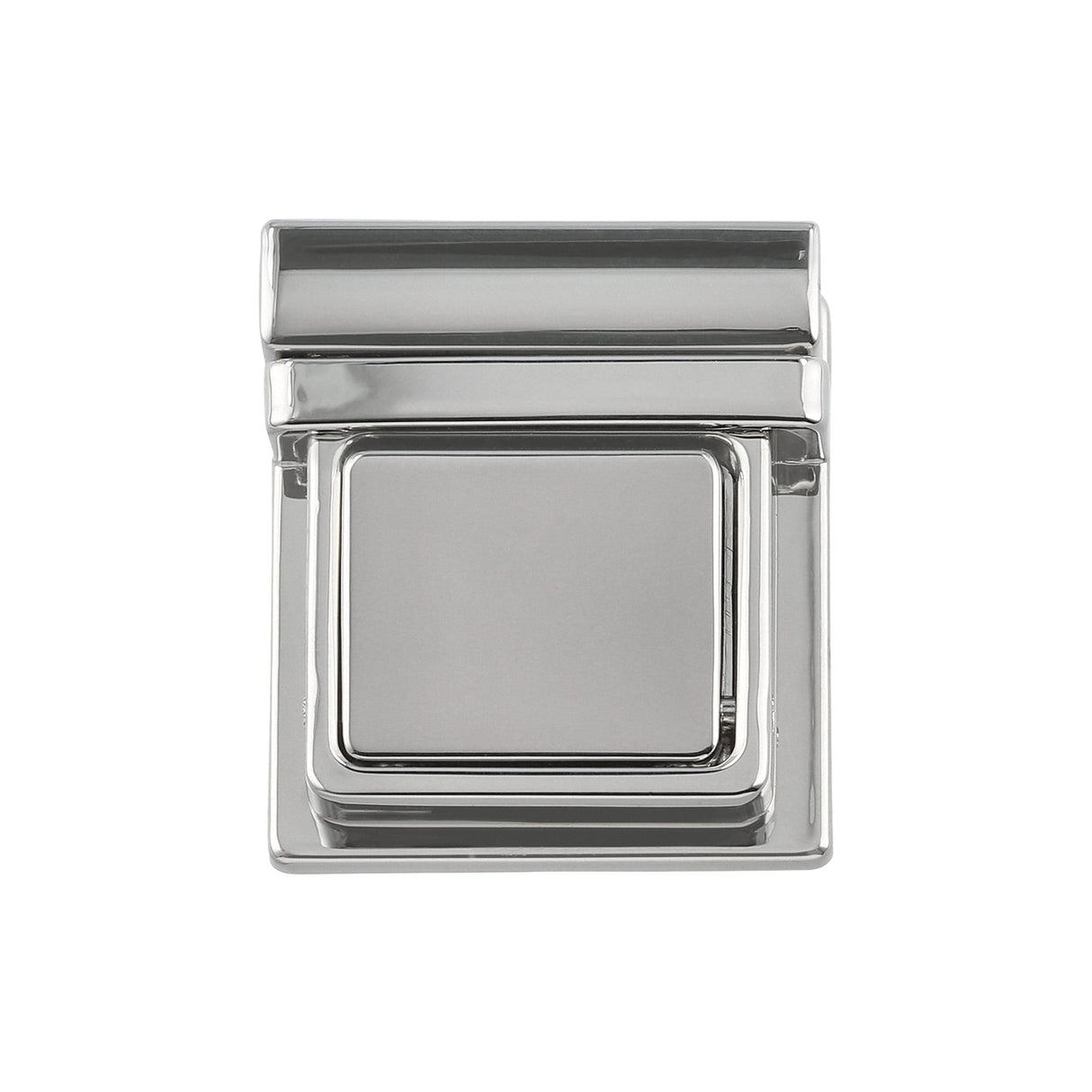 Ohio Travel Bag 30mm Shiny Nickel, Tuck Catch, Zinc Alloy, #L-363-NP L-363-NP