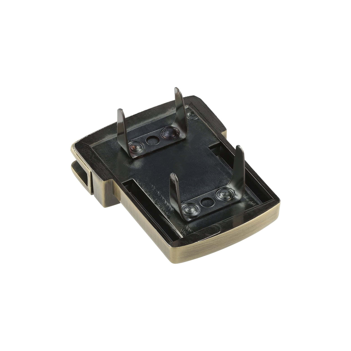 Ohio Travel Bag 35mm Brushed Brass, Tuck Catch with Lock, Zinc Alloy, #L-361-ANTB L-361-ANTB