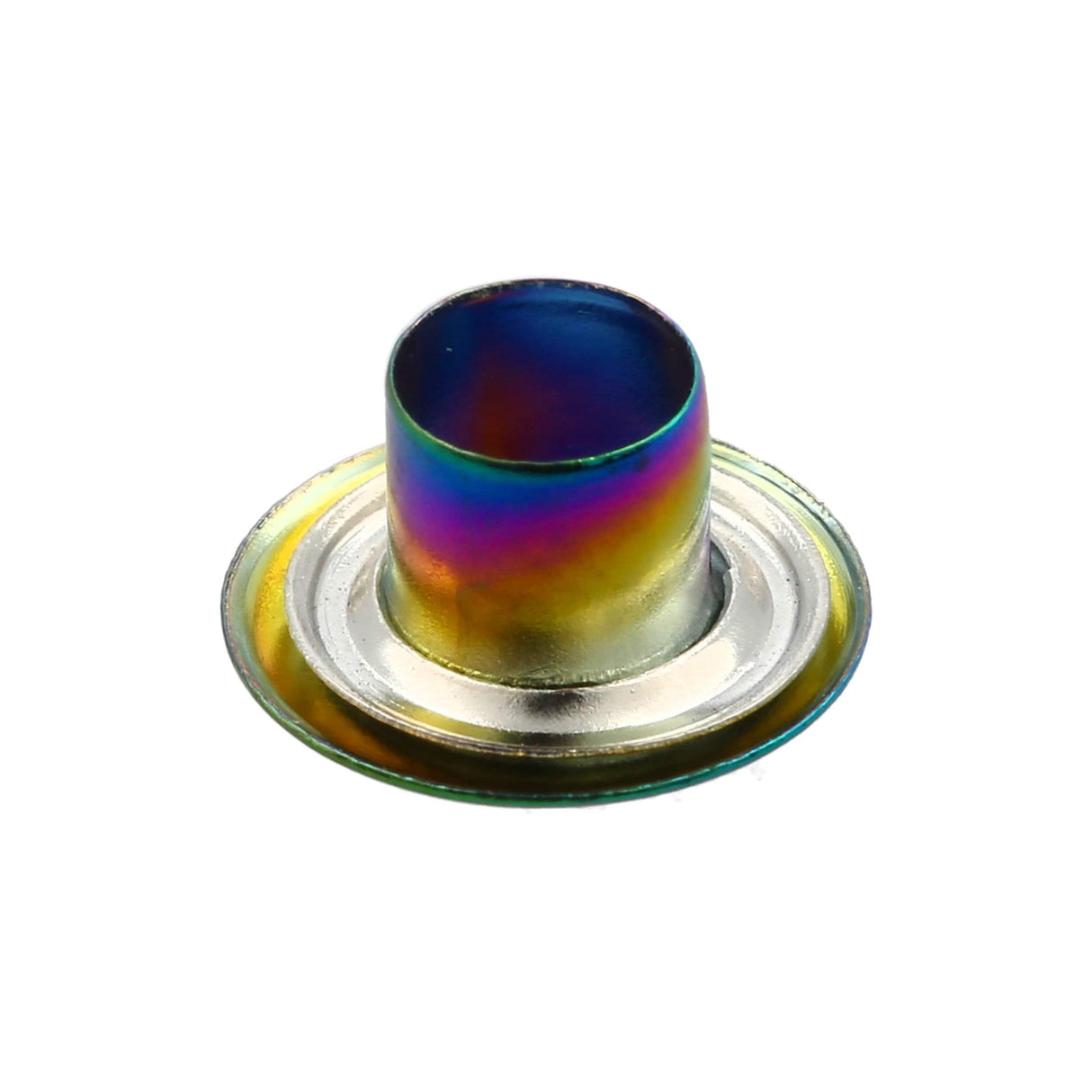 Ohio Travel Bag 4.5mm Rainbow, Eyelet with Washer, Zinc Alloy - Pack 12, #A-450-4.5-IR A-450-4.5-IR