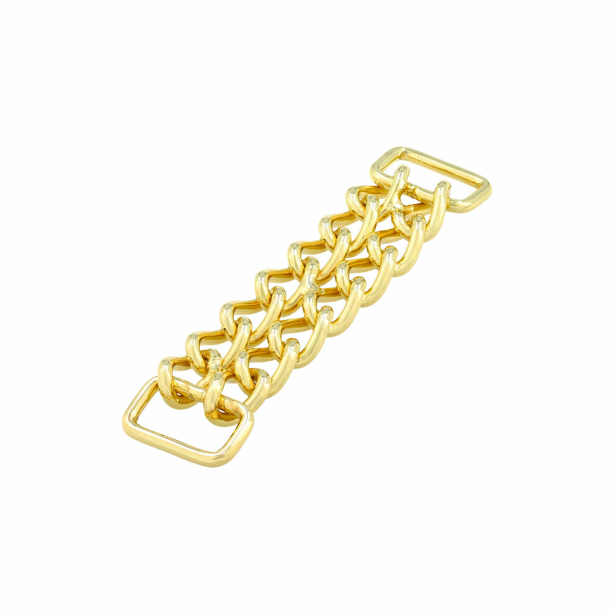 Ohio Travel Bag 4" Brass, Double Chain, Steel, #C-1576-BP C-1576-BP