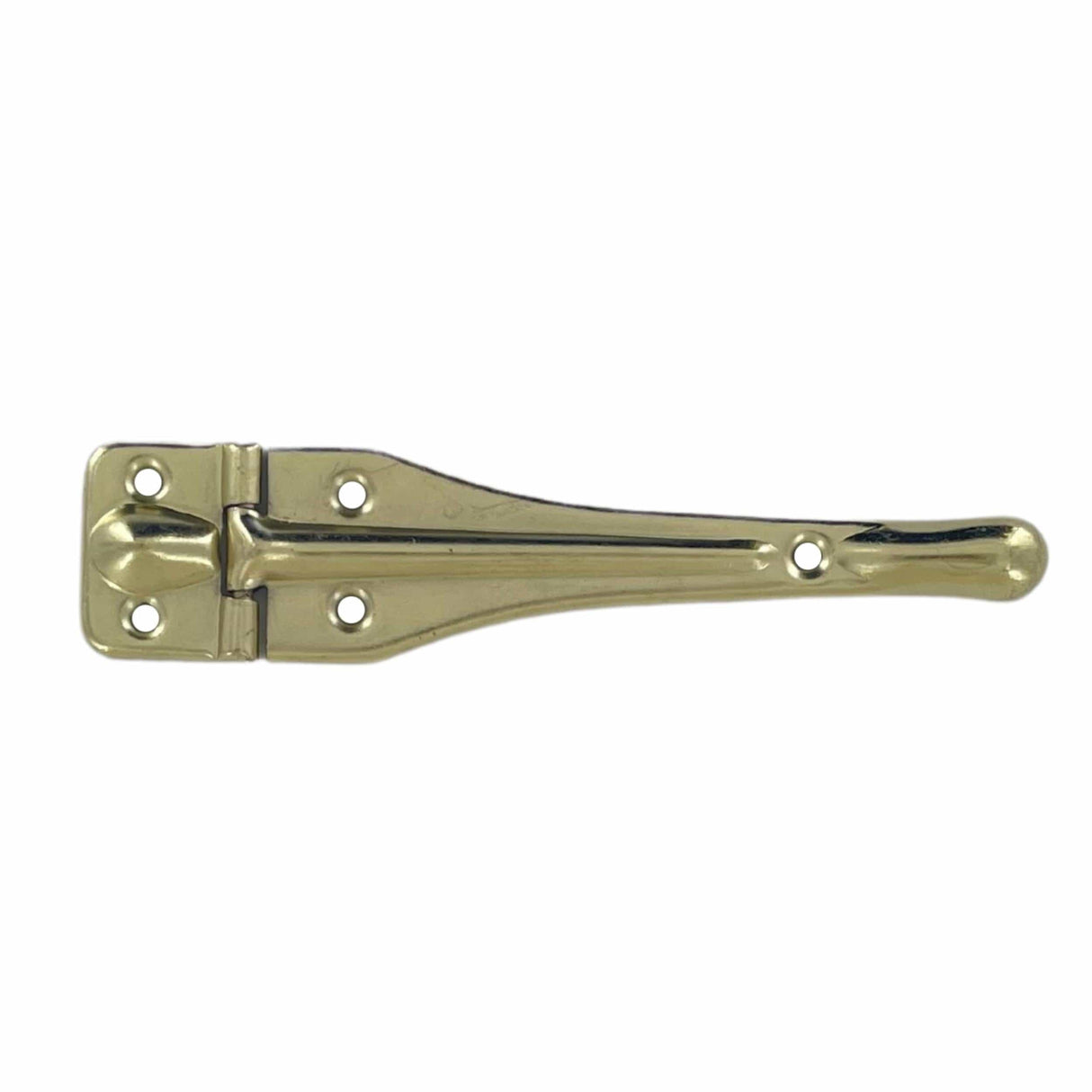 Ohio Travel Bag 5 1/4" Brass, Plated Hinge, Zinc Alloy, #L-408X-D-BP L-408X-D-BP