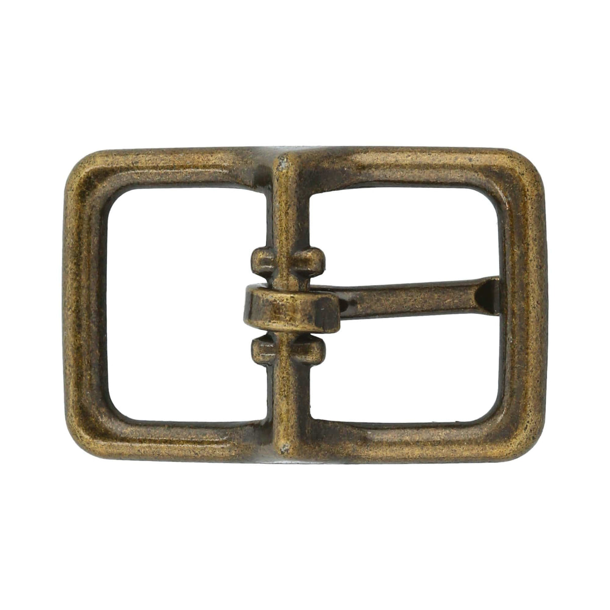 Ohio Travel Bag 5/8" Antique Brass, Center Bar Buckle, Zinc Alloy, #C-1608-ANTB C-1608-ANTB