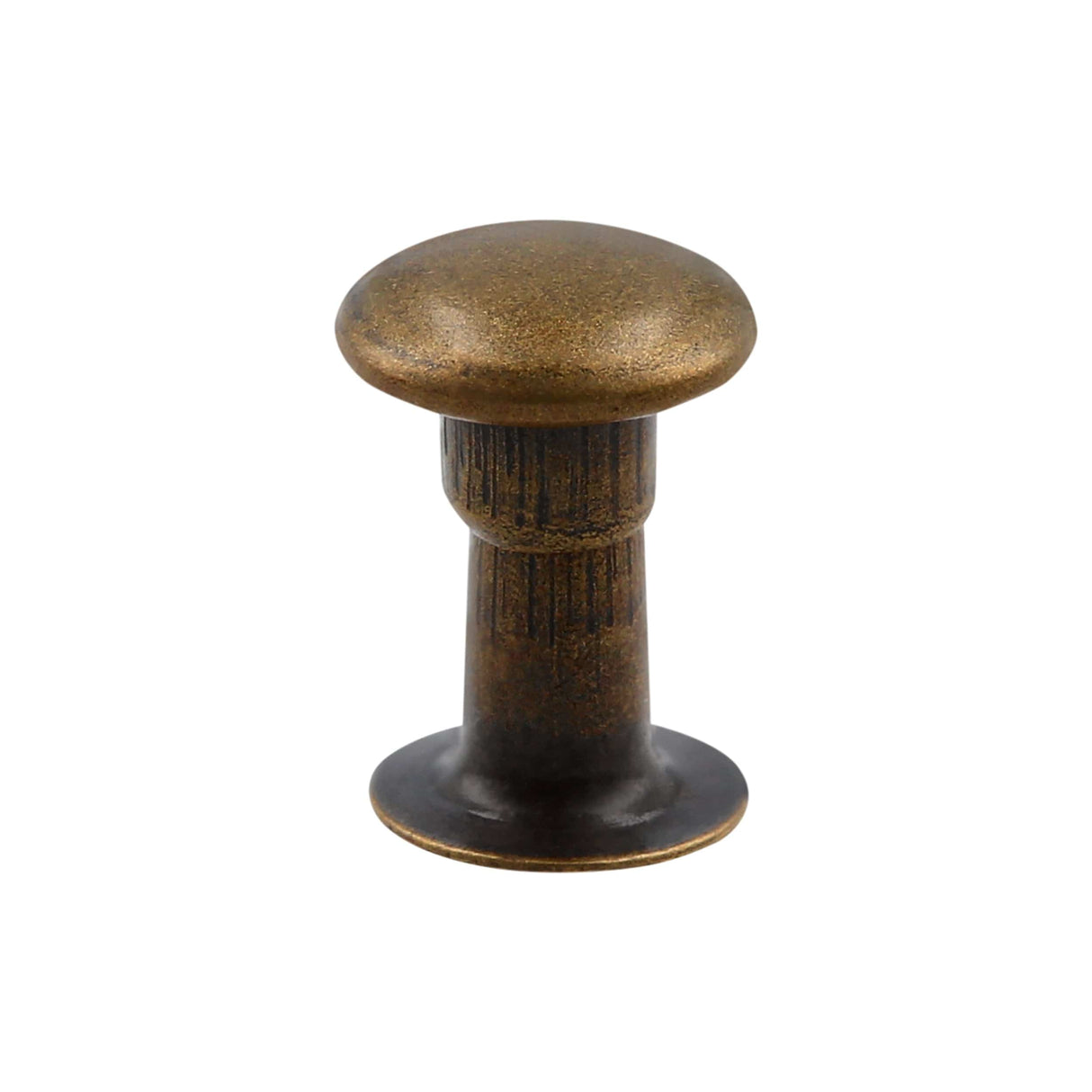 Ohio Travel Bag 6.5mm Antique Brass, Single Cap Jiffy Rivets, Solid Brass-100ct, #NB206S-ANTB NB206S-ANTB