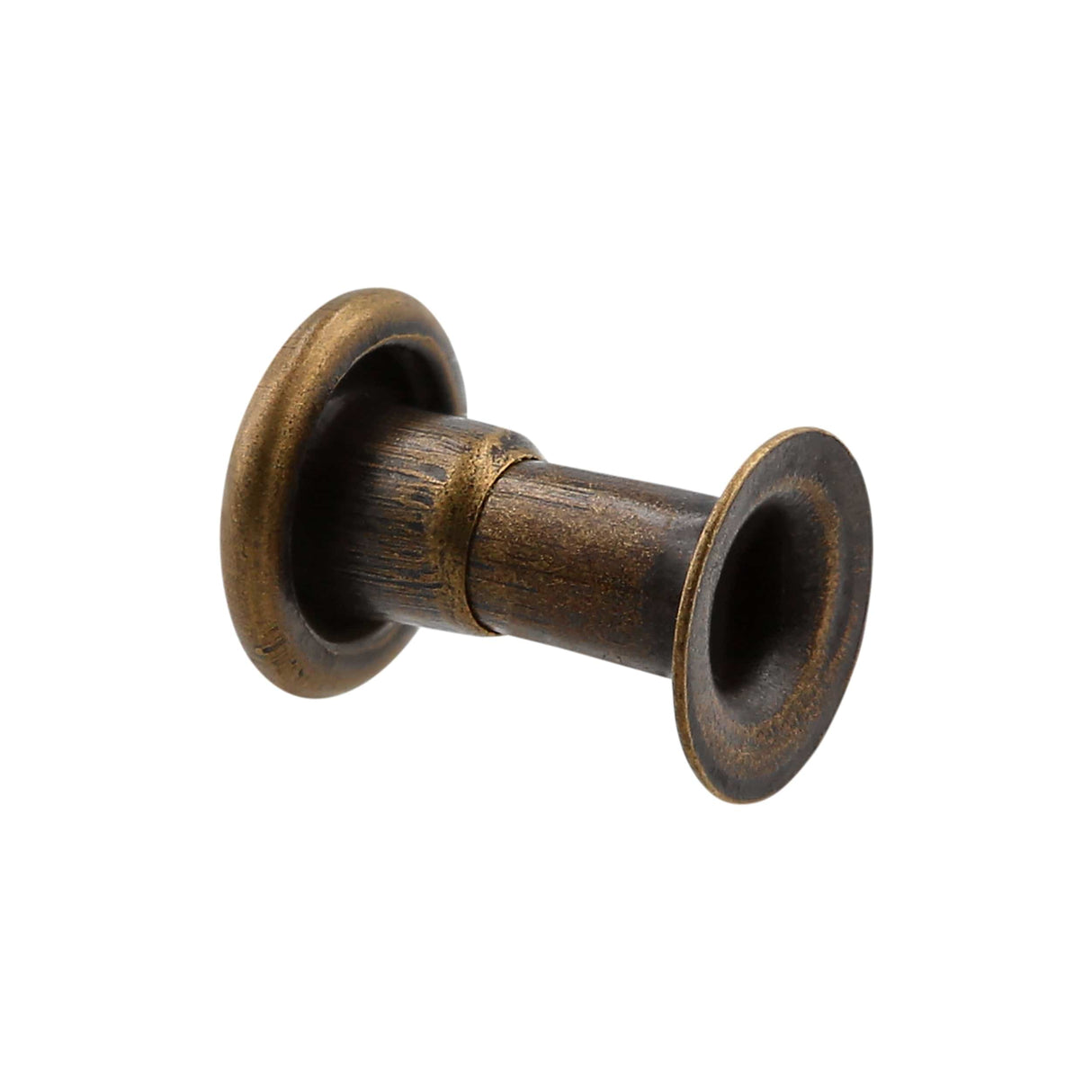 Ohio Travel Bag 6.5mm Antique Brass, Single Cap Jiffy Rivets, Solid Brass-100ct, #NB206S-ANTB NB206S-ANTB