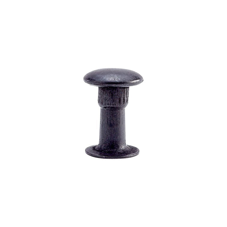 6.5mm Black, Single Cap Jiffy Rivets, 100ct