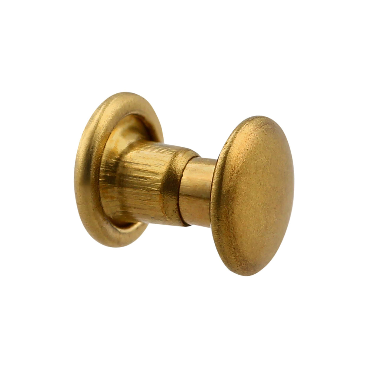 Ohio Travel Bag 6.5mm Brass, Double Cap Jiffy Rivets, Solid Brass-100ct, #NB206D-SB NB206D-SB