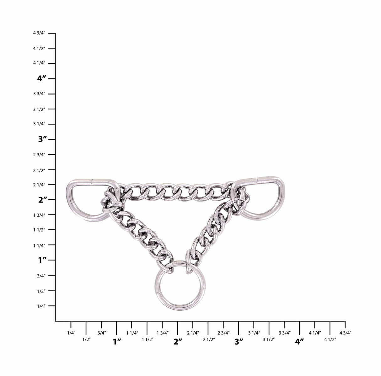 Ohio Travel Bag 6" Chrome, 2.0mm Martingale Chain, Steel, #L-3879 L-3879