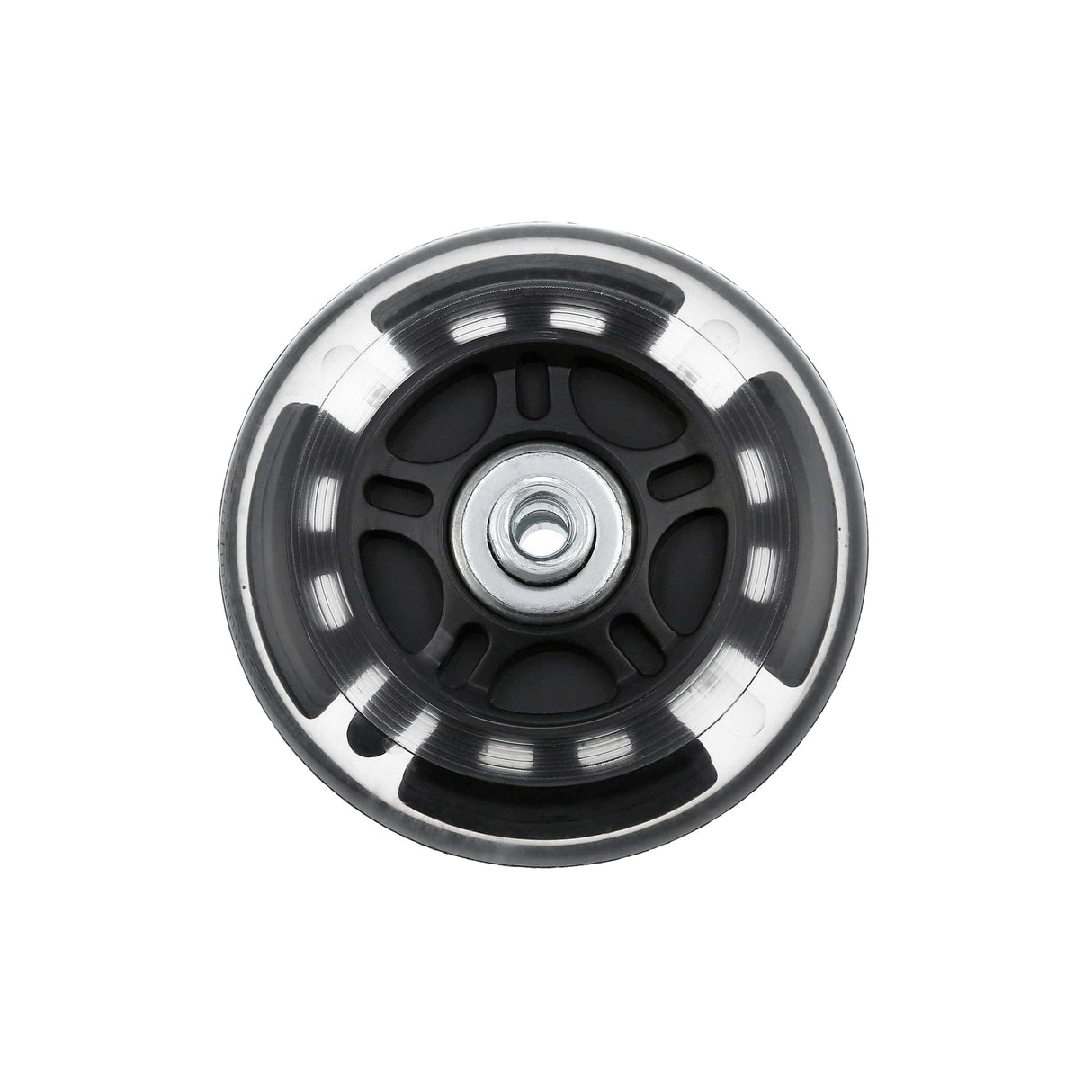 Ohio Travel Bag 68mm Black, In-line skate wheel with LED Lights, PolyUrethane, #L-3890-BLK L-3890-BLK