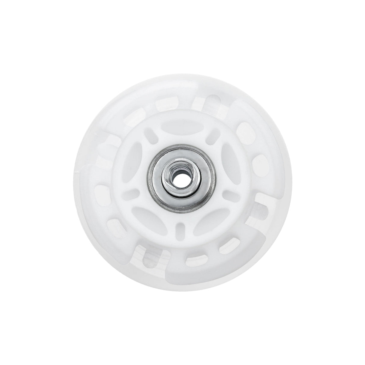 Ohio Travel Bag 68mm White, In-line skate wheel with LED Lights, PolyUrethane, #L-3890-WHT L-3890-WHT