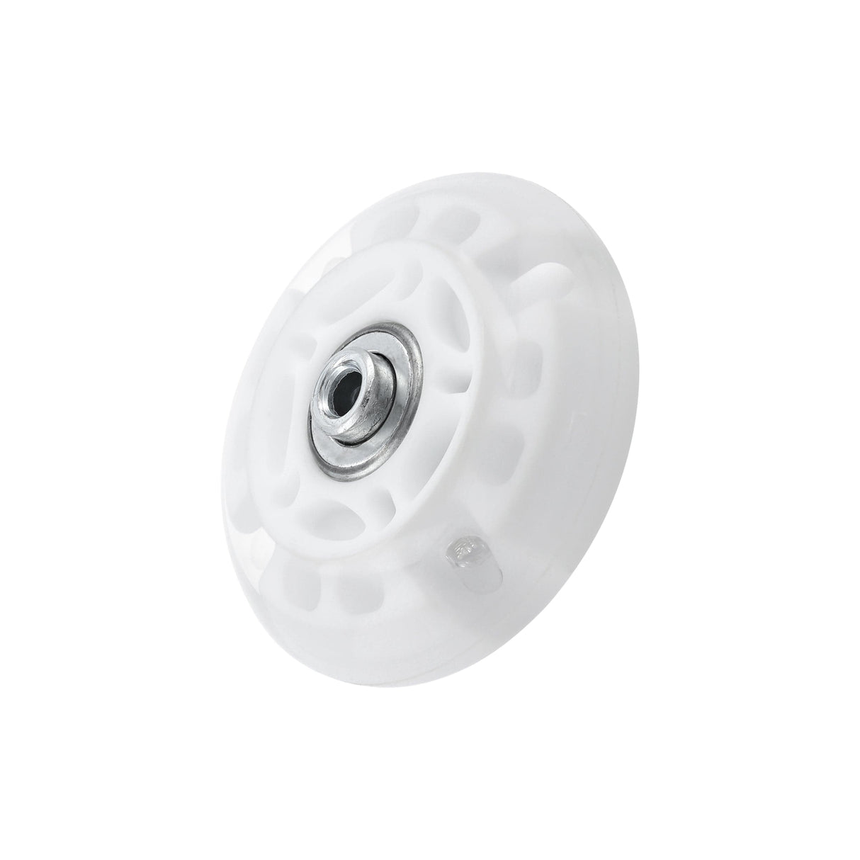 Ohio Travel Bag 68mm White, In-line skate wheel with LED Lights, PolyUrethane, #L-3890-WHT L-3890-WHT