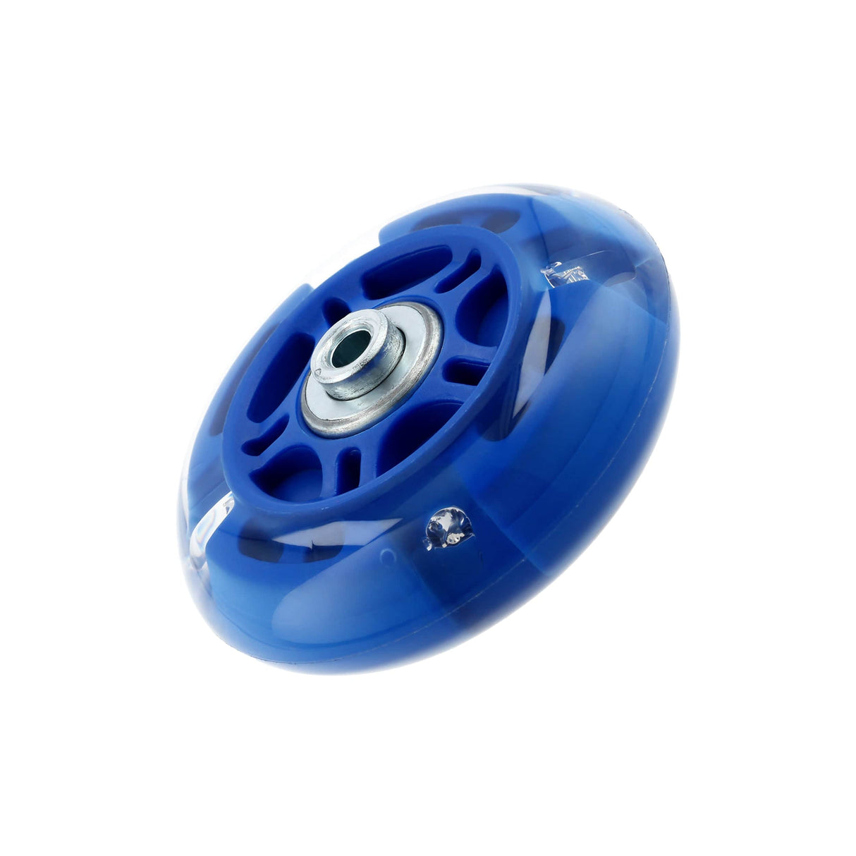 Ohio Travel Bag 76mm Blue, In-line skate wheel with LED Lights, PolyUrethane, #L-3891-BLU L-3891-BLU