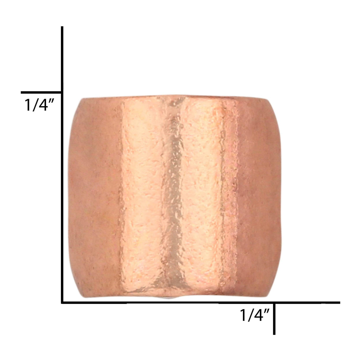 Ohio Travel Bag #8 Copper, UCAN G2 Top Stop, Zinc Alloy, #G2-8-TS-CPR G2-8-TS-CPR