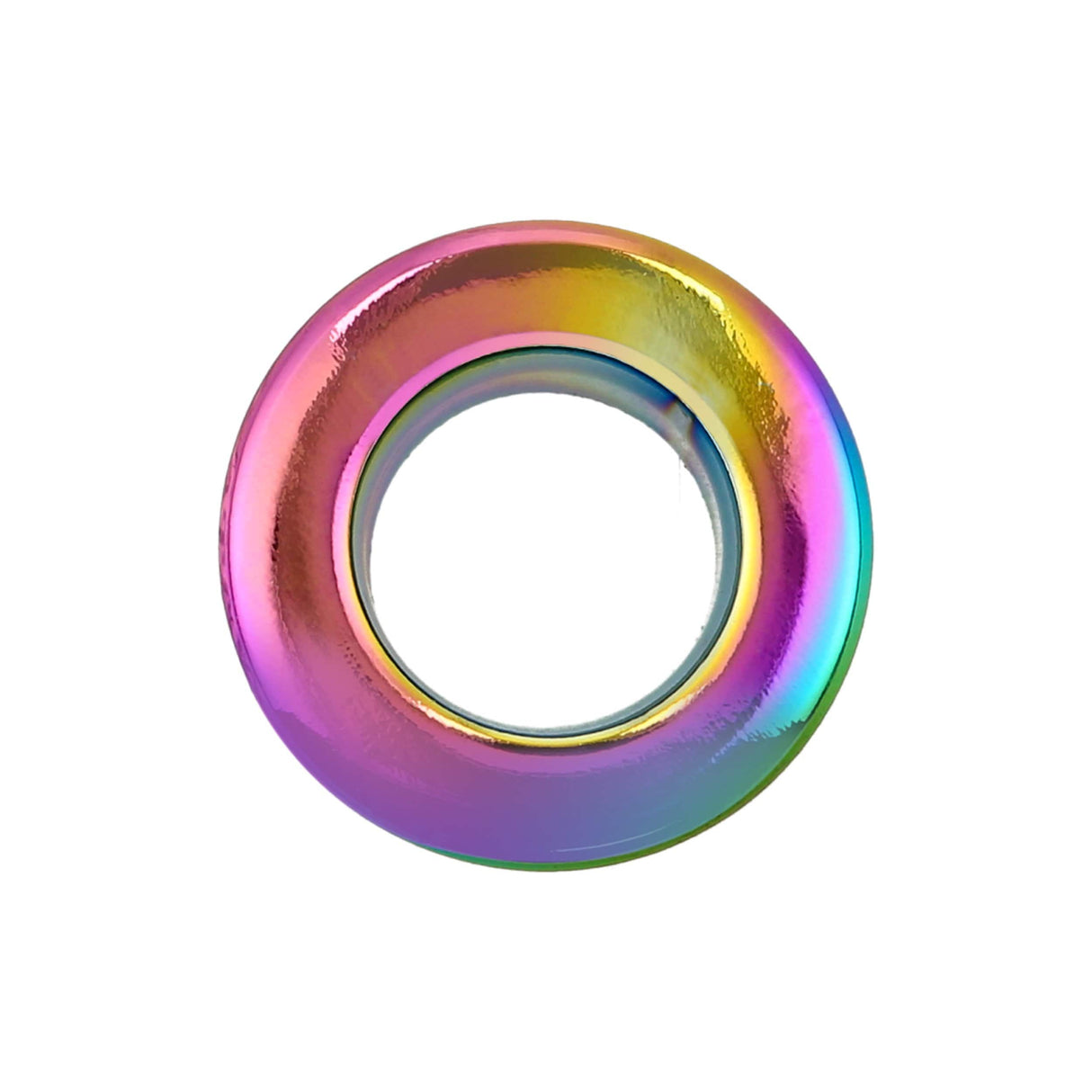 Ohio Travel Bag 8mm Rainbow, Eyelet with Washer, Zinc Alloy - Pk12, #A-450-8-IR A-450-8-IR