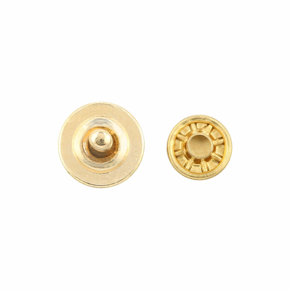 Ohio Travel Bag Adornments 11mm Shiny Gold, Stud, Steel, #P-2590-GOLD P-2590-GOLD
