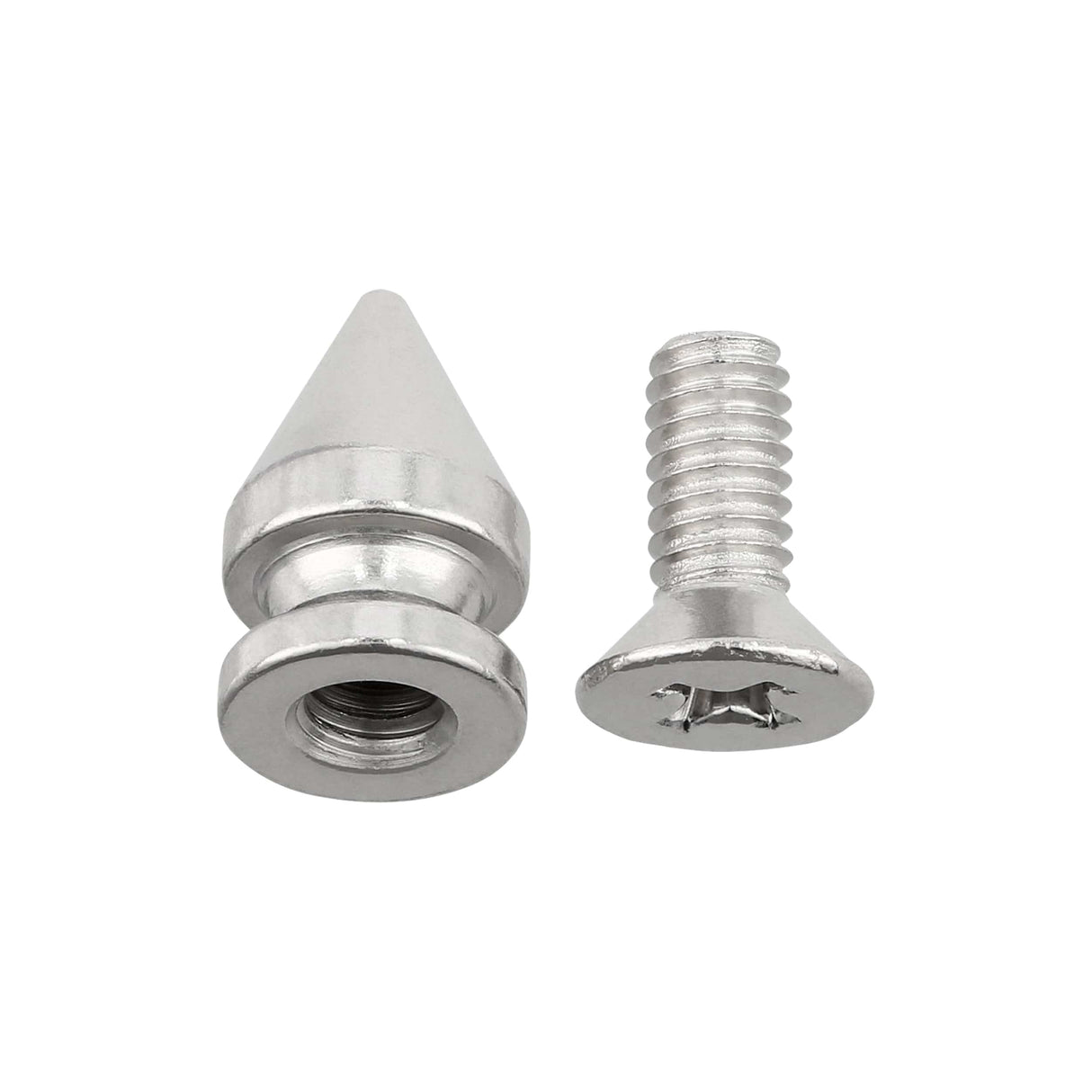 Ohio Travel Bag Adornments 12 mm Nickel, Spike w/Screw, Solid Brass, #C-1551 C-1551