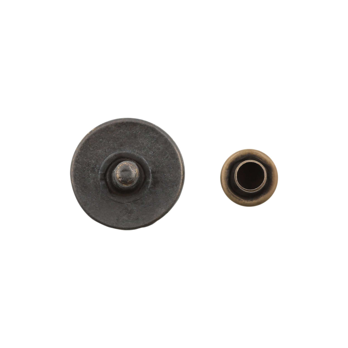 Ohio Travel Bag Adornments 6.3mm Antique Brass, Stud With Cap, Steel, #P-2851-ANTB P-2851-ANTB