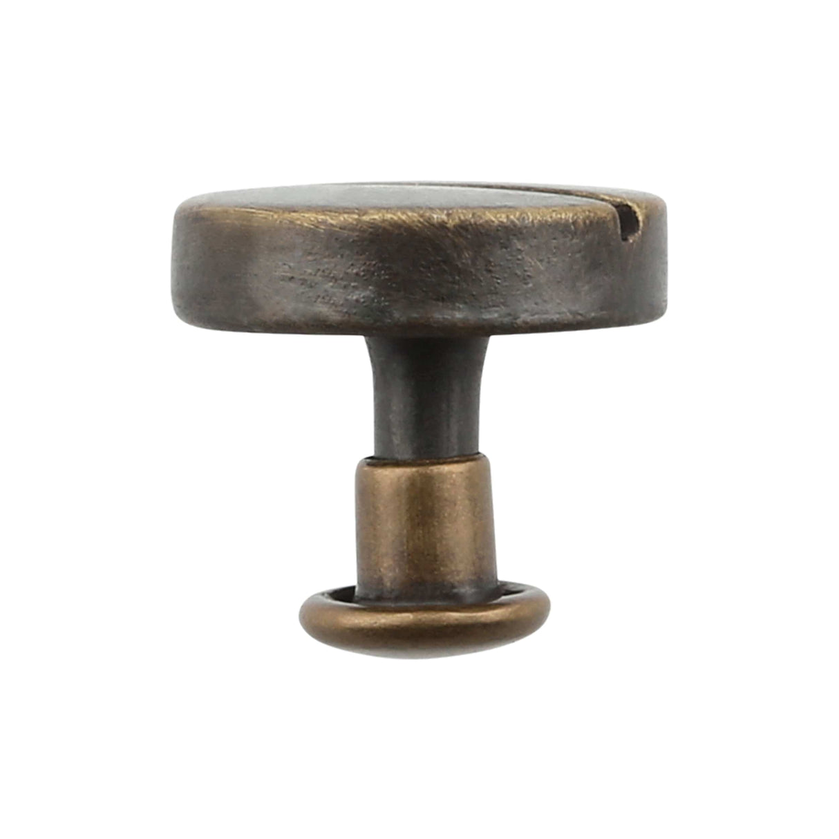 Ohio Travel Bag Adornments 6.3mm Antique Brass, Stud With Cap, Steel, #P-2851-ANTB P-2851-ANTB