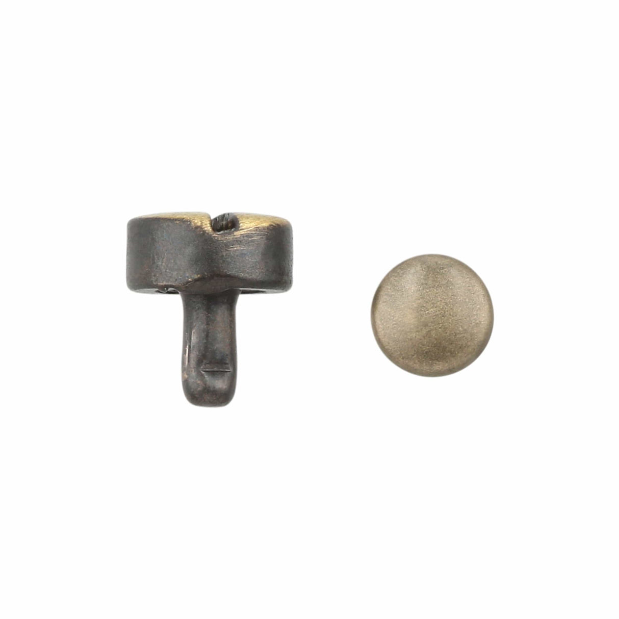 Ohio Travel Bag Adornments 6.3mm Antique Brass, Stud with Cap, Steel-PK5, #P-2850-ANTB P-2850-ANTB