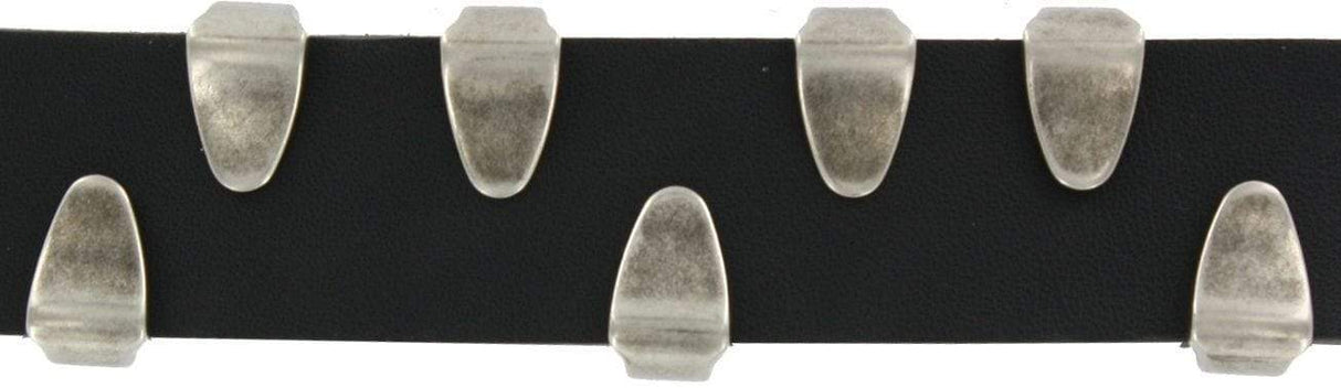 Ohio Travel Bag Adornments 9/16" Antique Nickel, Clip-on Ornament, Zinc Alloy, #B-289 B-289