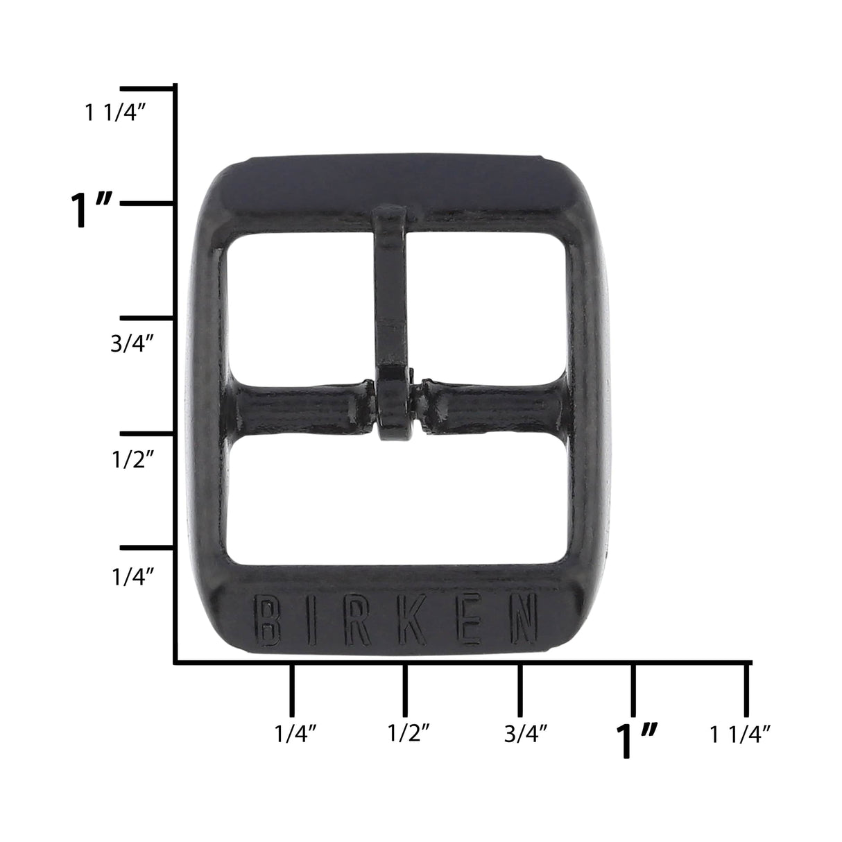 Ohio Travel Bag Birkenstock 19mm Black, Birkenstock Buckle, Steel, #C-1820-BLK C-1820-BLK