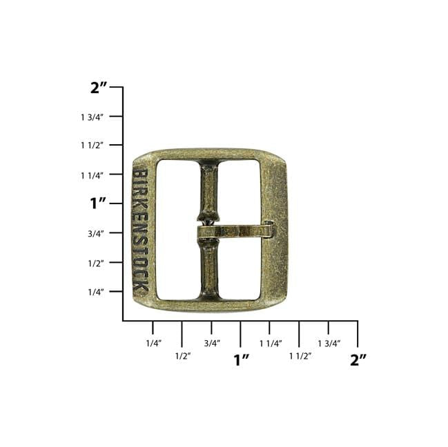 Ohio Travel Bag Birkenstock 30mm Antique Brass, Birkenstock Buckle, Steel, #C-1497-ANTB C-1497-ANTB