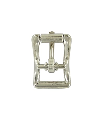Ohio Travel Bag Buckles 1/2" Nickle, Center Bar Buckle, Zinc Alloy, #C-34-1-2 C-34-1-2